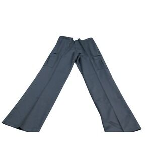 Dickies Men Dark Gray Work Pants Cargo Pockets Size 38x34 Relaxed Fit